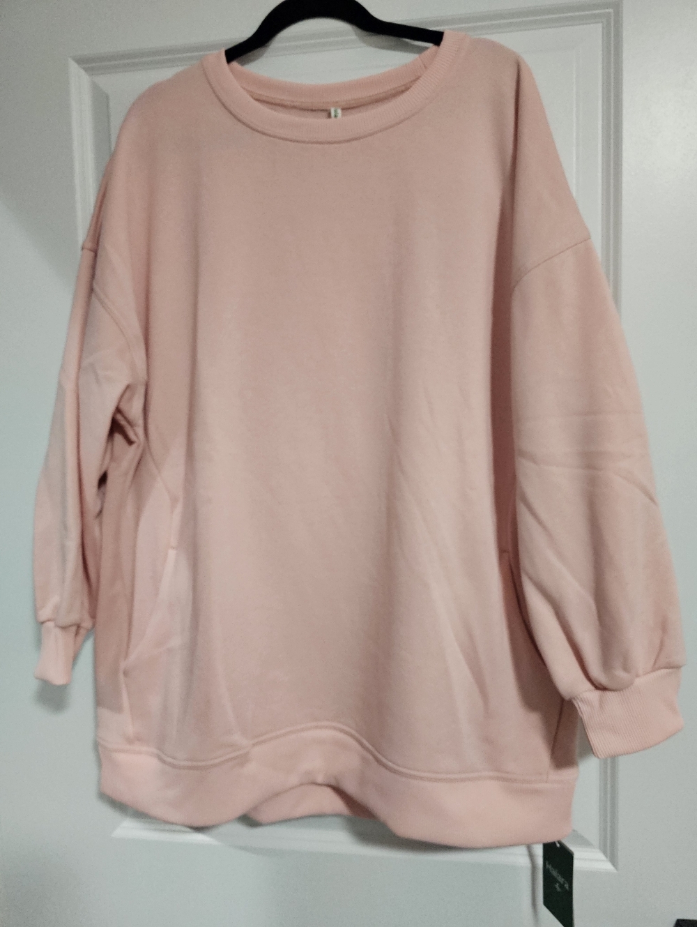 HALARA Blush Pink Crewneck Sweatshirt